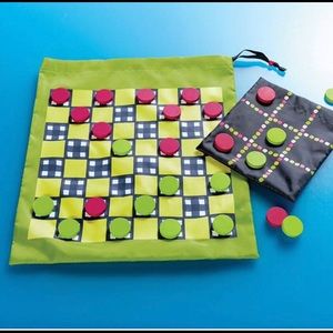 Thirty One Checkers and Tic Tac Toe
